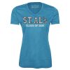 Pro Team Heather Proformance V-Neck Ladies' Tee Thumbnail